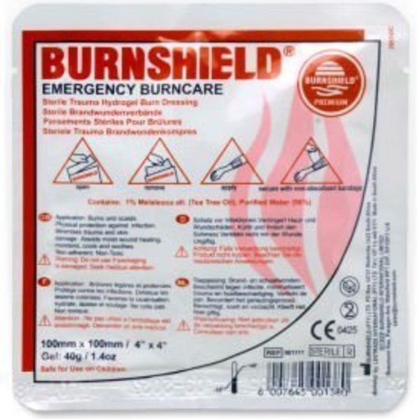 BurnShield Dressing, 4" x 4", 3060, Medique Products, Mfr#: 3060