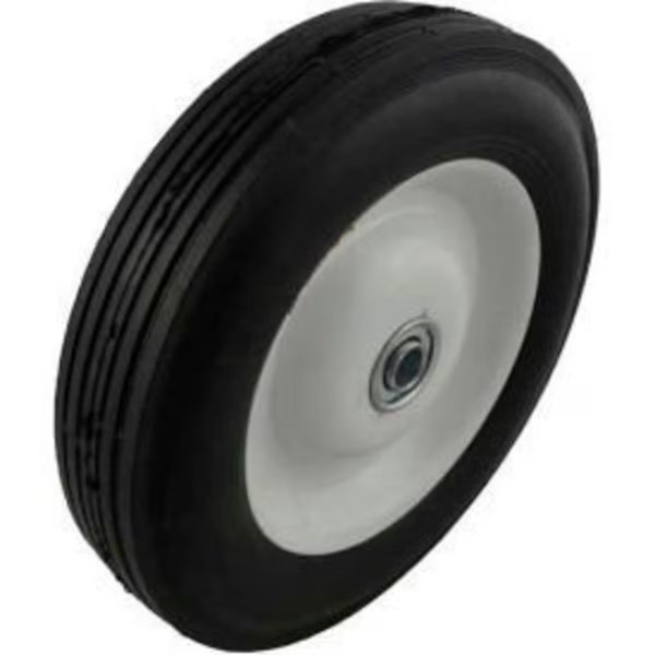 Marathon 00431 8 x 1.75 Semi-Pneumatic Ribbed Tread - 1.375" Centered - 1/2" Bearing, Marathon Industries, Mfr#: 431