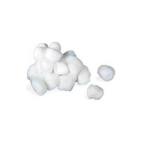Medline MDS21460 Non-Sterile Cotton Balls, Medium, White, 2000/Pack, Medline Industries, Inc, Mfr#: MDS21460