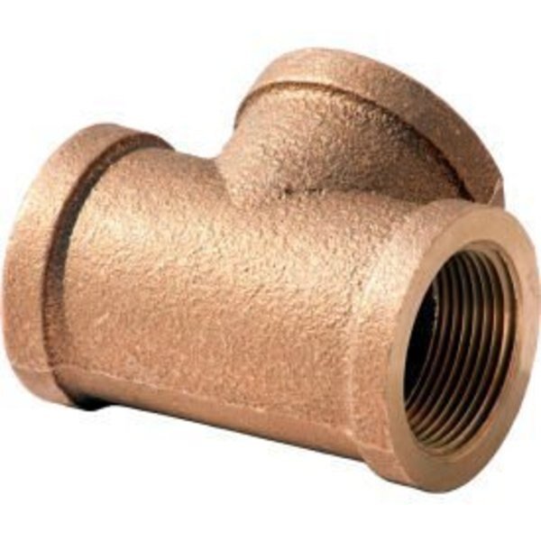 1-1/4 In. Lead Free Brass Tee - FNPT - 125 PSI - Import, Merit Brass, Mfr#: XNL106-20