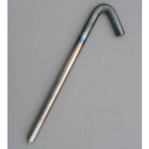 12" Hook Stake, Unpainted, Cutshaw Industries, Mfr#: 62512BNP