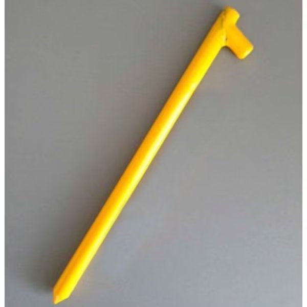 12" Forged Head Stake, Yellow, Cutshaw Industries, Mfr#: 62512HYL