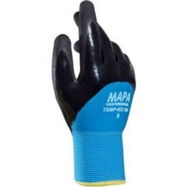 MAPA ® Temp-Ice 700 Nitrile 3/4 Coated Thermal Gloves, 1 Pair, Size 10, 700410, Mapa Gloves C/O Rcp, Mfr#: 700410