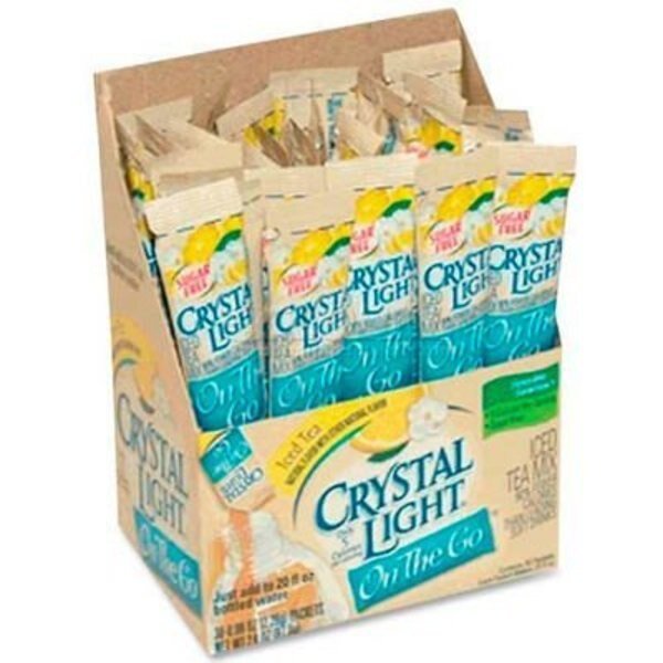 Crystal Light® On-The-Go Mix Sticks, Iced Tea, 0.16 oz., 30/Box, Marjack, Mfr#: KRF00757