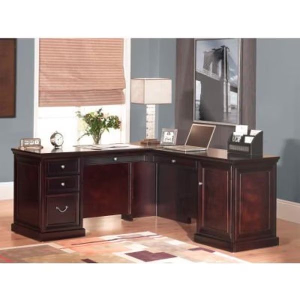 Martin Furniture L-Shaped Desk Return - Fulton Office Series, Martin Furniture, Mfr#: FL664R; FL664R-R