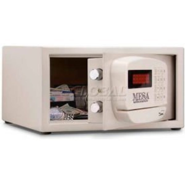 Mesa Safe Hotel & Residential Electronic Security MH101E Keyed Differently, 15"W x 10"D x 7"H, White, Mesa Safe Co, Mfr#: MH101E