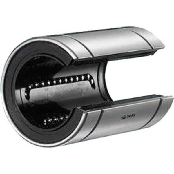 NB Corp SW24GUU-OP Open Linear Bearing W/Resin Retainer & Seals, 1-1/2"ID, Steel, Nb Corporation Of America, Mfr#: SW24GUU-OP