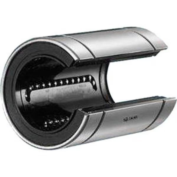 NB Corp SW8GUU-OP Open Linear Bearing W/Resin Retainer & Seals, 1/2"ID, Steel, Nb Corporation Of America, Mfr#: SW8GUU-OP