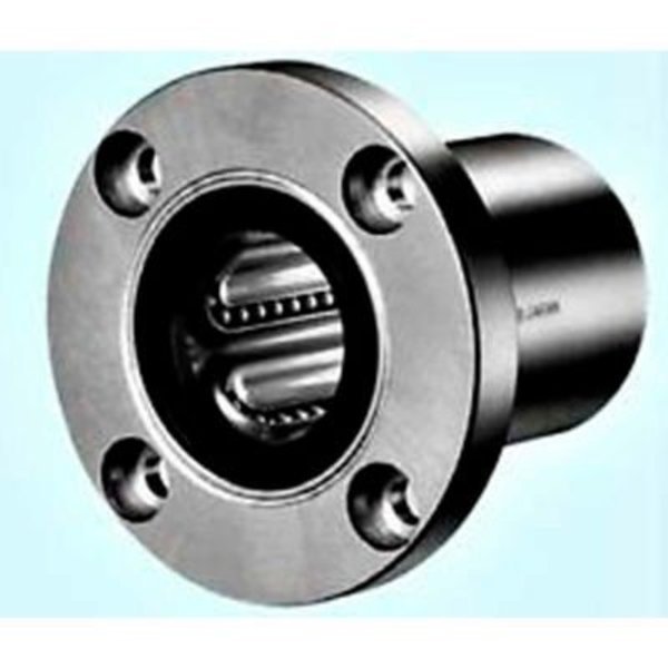 NB Corp SWF8GUU 1/2" ID Round Flange Type Linear Bearing W/Resin Retainer & Seals, Steel, Nb Corporation Of America, Mfr#: SWF8GUU