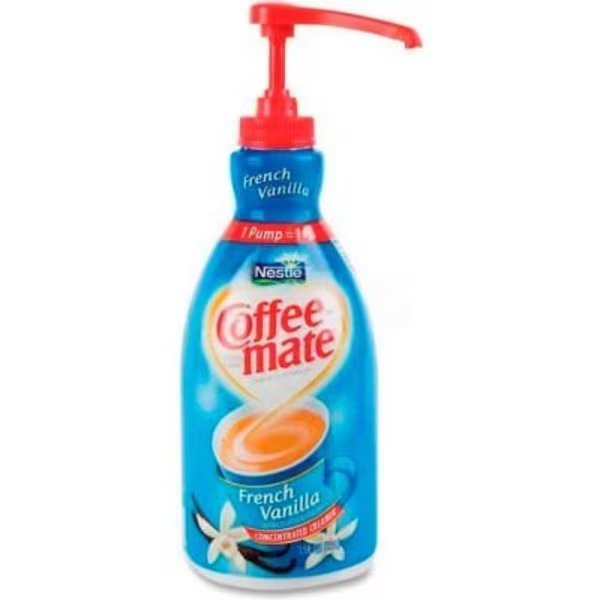 Coffee mate® Non Dairy Liquid Pump Bottle, French Vanilla, 50.7 oz., Nestle, Mfr#: NES31803