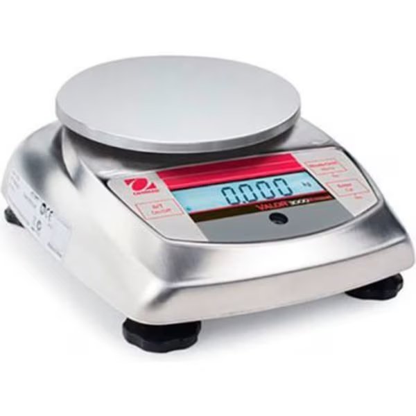 Ohaus® V31XH402 AM Compact Bench/Food Digital Scale 400g x 0.01g 4-11/16" Diameter Platform, Ohaus, Mfr#: 83998178