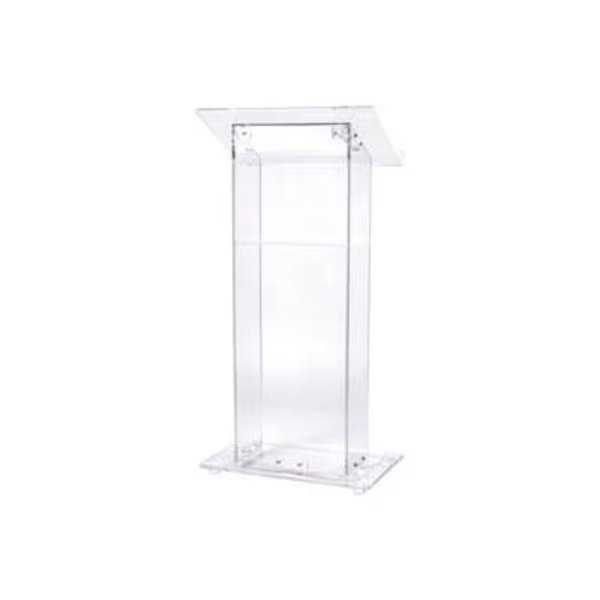 Acrylic Lectern - Podium Style, National Public Seating, Mfr#: 401S
