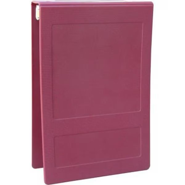 Omnimed® 2" Molded Ring Binder, 3-Ring, Top Open, Holds 375 Sheets, Burgundy, Omnimed, Mfr#: 205008-BU3