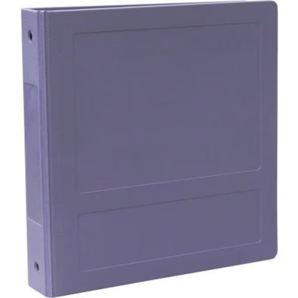 Omnimed® 1-1/2" Molded Ring Binder, 3-Ring, Side Open, Holds 300 Sheets, Lilac, Omnimed, Mfr#: 205009-LL3