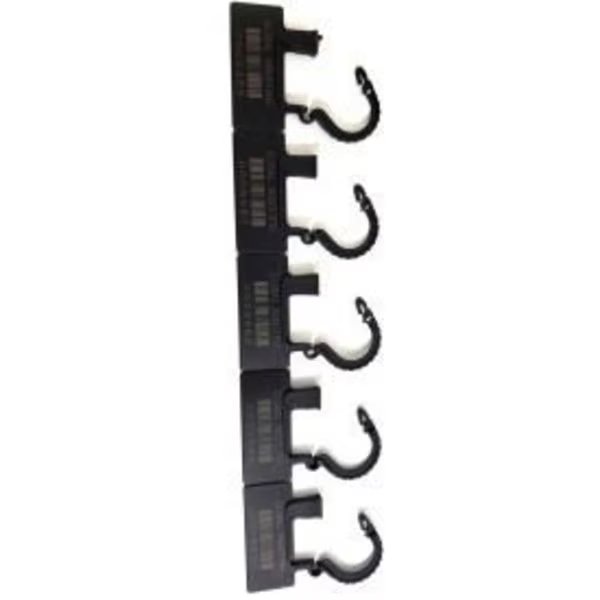 Global Industrial„¢ One Piece Padlock Seal, Black, 100/Pack, Cambridge Security Seals, Mfr#: OPP00262