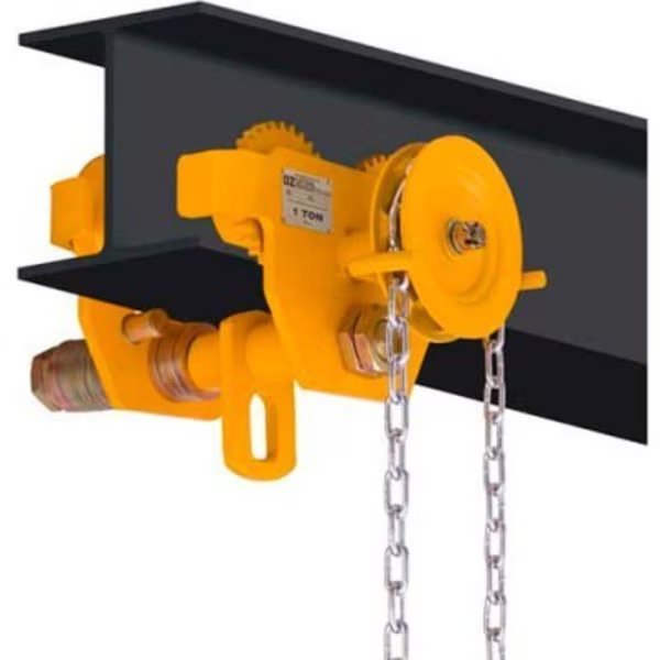 OZ Lifting OZ1GBT Geared Beam Trolley 1 Ton Capacity, Oz Lifting Products, Mfr#: OZ1GBT