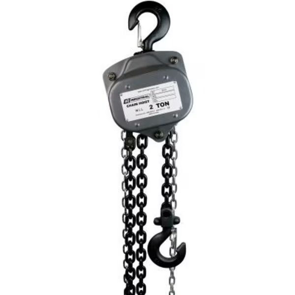 OZ Lifting Industrial Manual Chain Hoist, 2 Ton Capacity 30' Lift, Oz Lifting Products, Mfr#: OZIND020-30CH