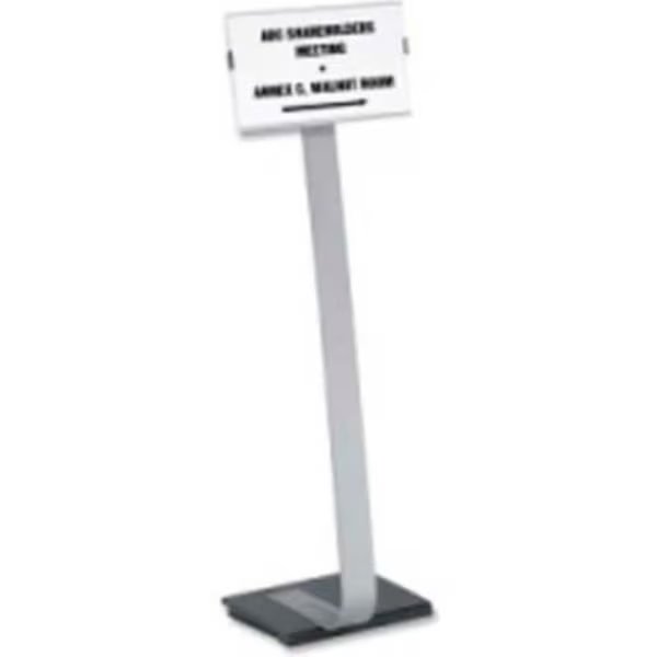 Durable Duo Versatile Sign Stand 14-3/8" x 43" Black, Paris Business Products, Mfr#: 481423