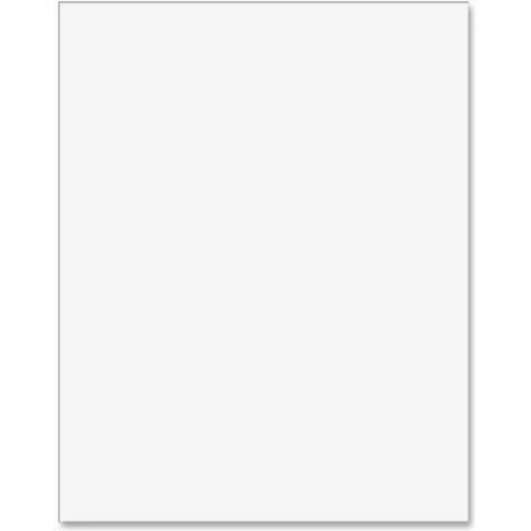 Pacon® 14 Pt Railroad Poster Board, 28"W x 22"H, White, 100/Carton, Pacon Corporation, Mfr#: 54606