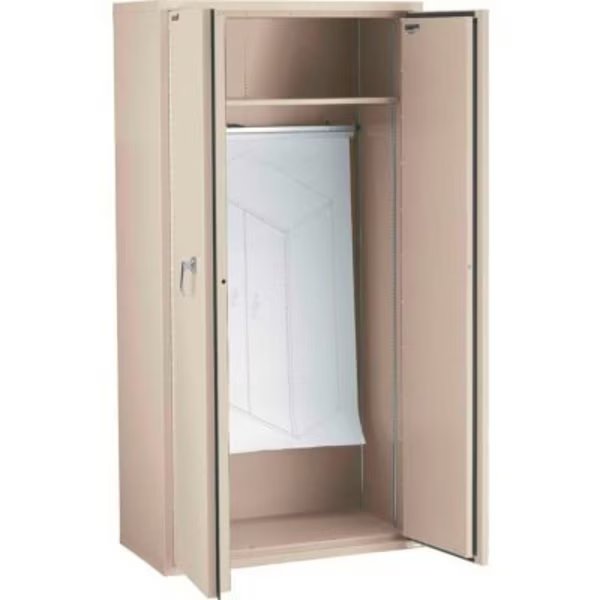 FireKing® Blue Print Hanger For CF4436-DAW & CF7236-DAW, Artic White, Assembled, Fire King, Mfr#: 319080AWC