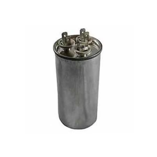 Rotom 25/5DVR, 25 + 5MFD, 370/440V, Run Capacitor, Round, Rotom, Mfr#: 25/5DVR