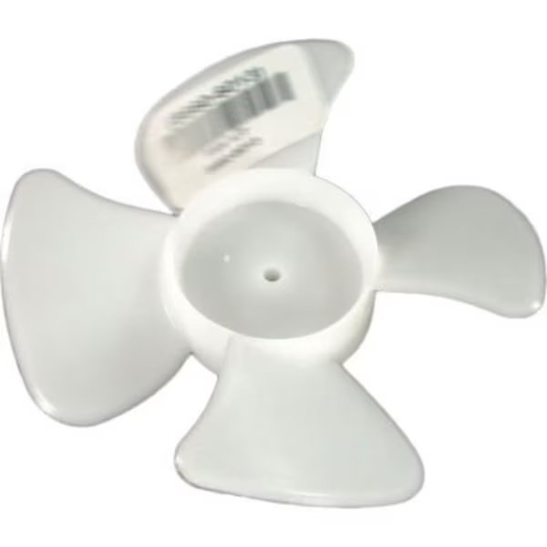 Small Plastic Push-On Fan Blade, 5-1/2" Dia., CCW, 3/16" Bore, 1-1/8" Blade Depth, 4 Blade, Lau, Mfr#: 8660-6013