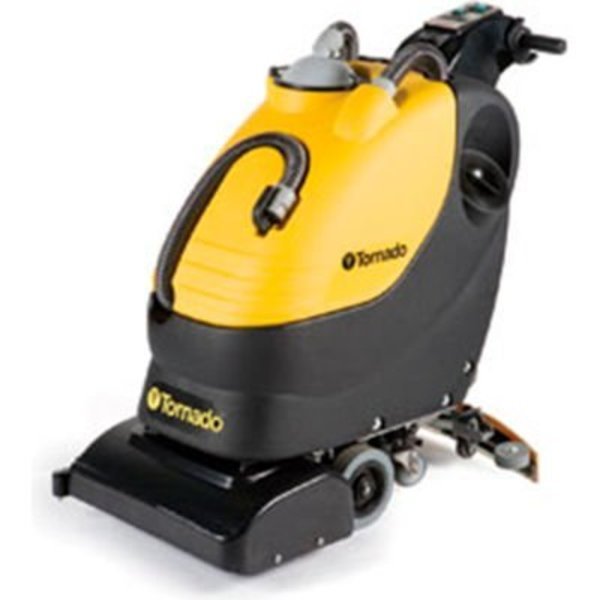 Tornado® BR 18/11 Auto Scrubber, 18" Cleaning Width, Black, Powr-Flite, Mfr#: 99685C