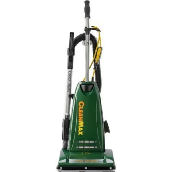 CleanMax® Pro Series Upright Vacuum With Quick Draw Tools, 14" Cleaning Width, Green, Powr-Flite, Mfr#: CMP-3QD