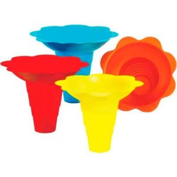 Paragon 6504 Multicolor Flower Drip Tray Cups 12 Oz, 100 Qty, Paragon International, Mfr#: 6504