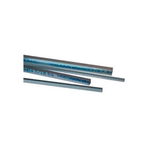 Undersized Key Stock, Steel, Plain, 36 in L, 1-1/2 in W, 1-1/2 in H, Precision Brand Products, Mfr#: 54624
