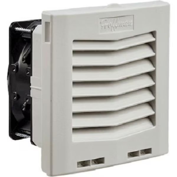 Hoffman HF Series 5 Inch Side-Mount Filter Fan for Enclosure, 35 CFM, 115V, Pentair Equipment Protection, Mfr#: HF0516414