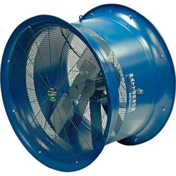 Patterson Fan 30" Industrial Drum Fan W/ Yoke Mount, 12000 CFM, 1 HP, 460V, 3 Phase, Patterson Fan Co, Inc., Mfr#: H30B