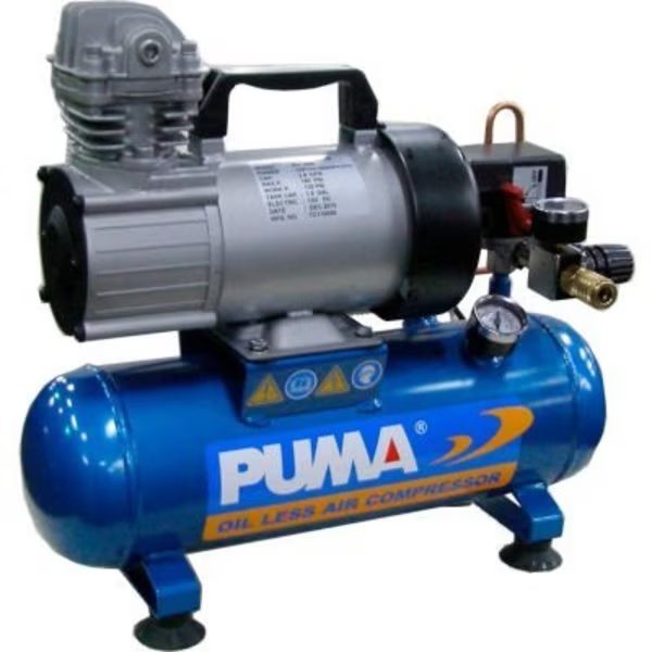 Puma PD1006, Portable Electric Air Compressor, 0.75 HP, 1.5 Gallon, Hot Dog, 1.36 CFM, Puma, Mfr#: PD1006