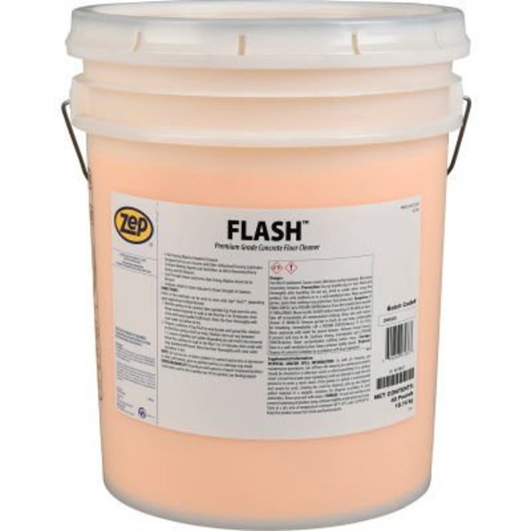Zep Flash Premium Grade Concrete Floor Cleaner, 40 Lb. Pail, Amrep, Mfr#: 72333