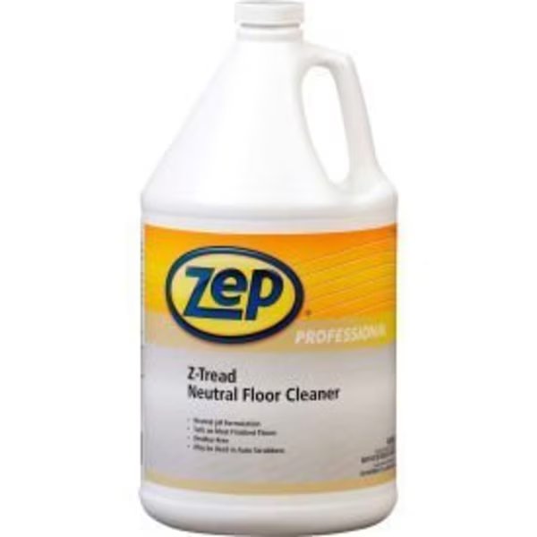 Zep® Z-Tread Neutral Floor Cleaner, Gallon Bottle, 4 Bottles - 1041452, Amrep, Mfr#: 1041452