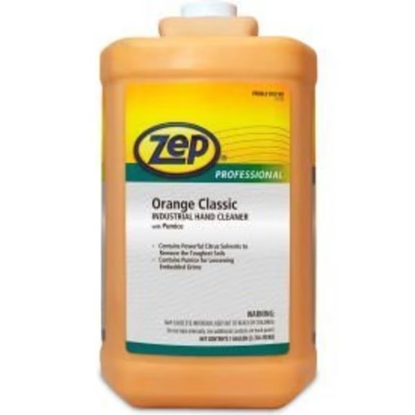 Zep Professional Orange Classic Industrial Hand Cleaner W/ Pumice, 4 Gal. Bottles - 1046475, Amrep, Mfr#: 1046475