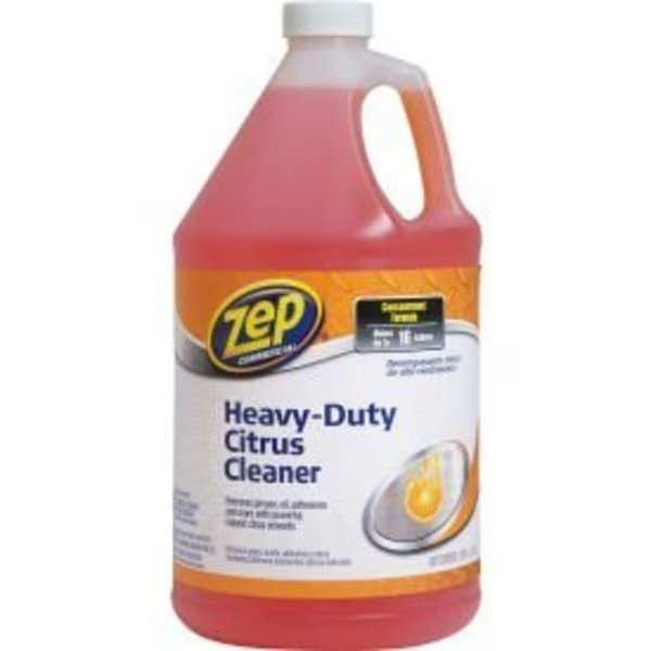 Zep® Commercial Heavy-Duty Citrus Degreaser, Gallon Bottle, 4 Bottles - ZUCIT128CA, Amrep, Mfr#: ZUCIT128CA