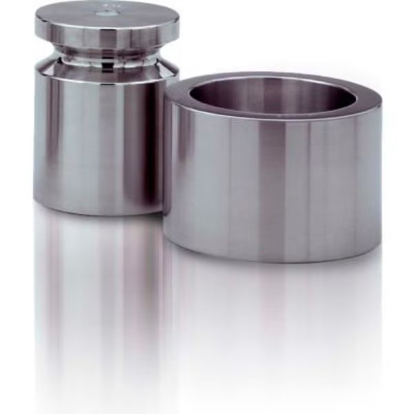 Rice Lake 5kg Cylindrical Weight, Stainless Steel, ASTM Class 5 with Traceable Certificate - 12521TC, Rice Lake Weighing Systems, Mfr#: 12521TC