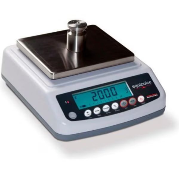 Rice Lake Equipoise Series Compact Balance 6000g x 0.2g 4-13/16" x 5-5/8" Platform, Rice Lake Weighing Systems, Mfr#: 132435