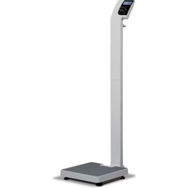 Rice Lake 150-10-6 Digital Waist-Level Physician Scale, 550 lb x 0.2 lb, Rice Lake Weighing Systems, Mfr#: 161786