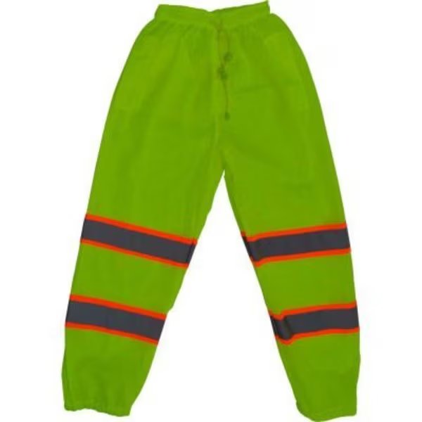 Petra Roc ANSI Class E Mesh Traffic Pants W/2" Silver Reflective Tapes, Size L/XL, Petra Roc Inc, Mfr#: LMPO-CE-L/XL