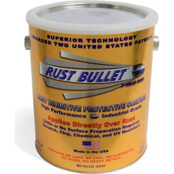 Rust Bullet Industrial Formula Rust Inhibitive Coating Gallon Can, Rust Bullet Llc, Mfr#: RB14