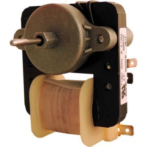 SM9703 Refrigerator Evaporator Fan Motor Replaces Whirlpool W010189703 60 HZ 120V 3/4" Shaft, Sealed Unit Parts Co, Mfr#: SM9703