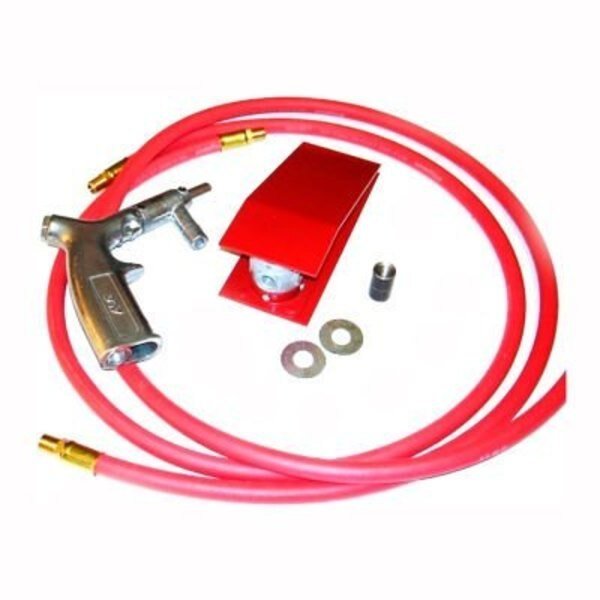 ALC 11666 Foot Pedal Conversion Kit, Cast Aluminum / Rubber/Steel, S And H Industries, Mfr#: 11666