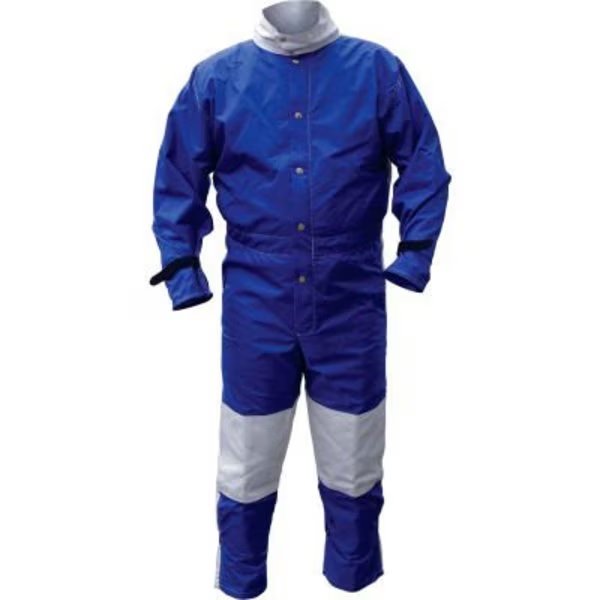 ALC 41420 Nylon Blast Suit Blue Small, Nylon/Cotton, S And H Industries, Mfr#: 41420