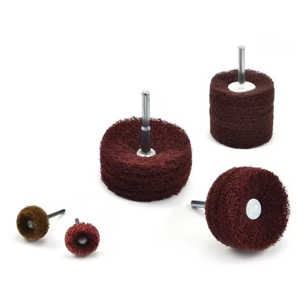 Superior Abrasives Satin Disc Wheel 1/8" Mandrel 1-1/2" Aluminum Oxide Medium, Superior Abrasives, Mfr#: 40438