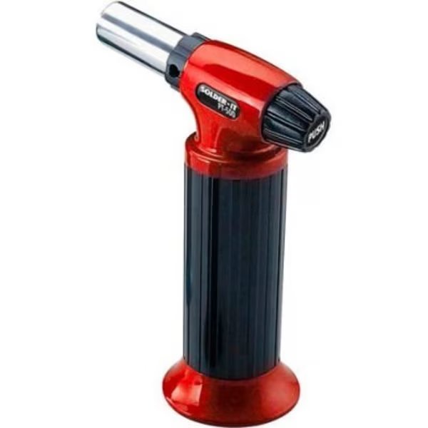 Heavy Duty Hand Held Electronic Ignition Micro Torch-Red, Solder - It, Inc., Mfr#: PT-500-RD