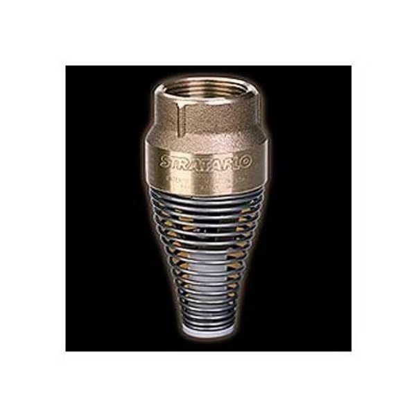 2" FNPT No-Lead Brass Foot Valve with Buna-S Rubber Poppet, Strataflo Products Inc., Mfr#: F200-200