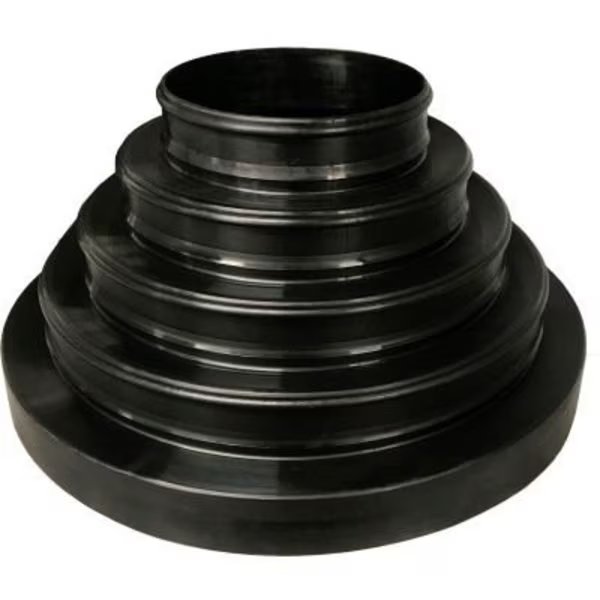 American Louver STR-NRD-BK Universal Reducer Carton of (10), Black, American Louver/Plasticade, Mfr#: STR-NRD-BK