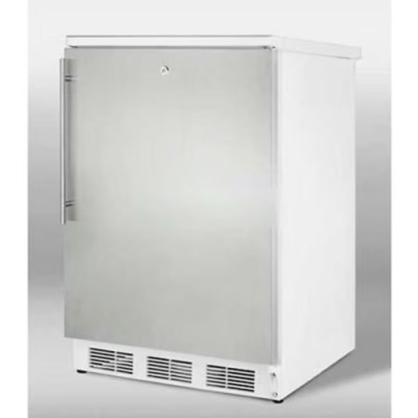 Summit  Freestanding Refrigerator W/Lock 5.5 Cu. Ft. White, Summit Appliance Div., Mfr#: FF7LWSSHV